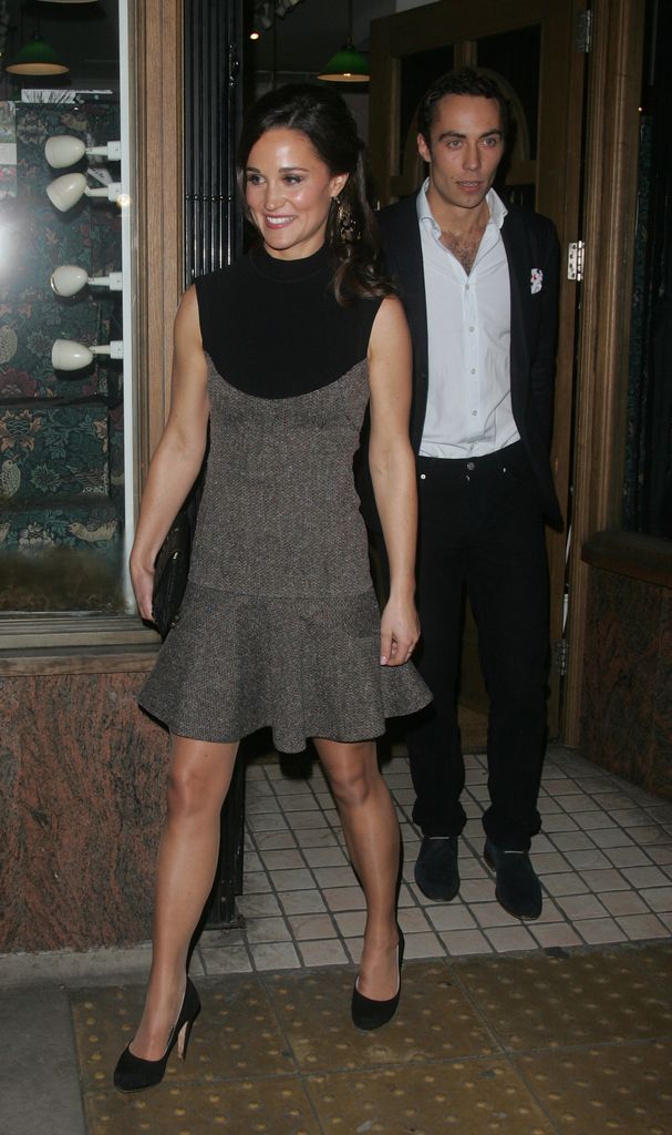 Pippa Middleton and James Middleton sighting on October 25, 2012 in London, England. 