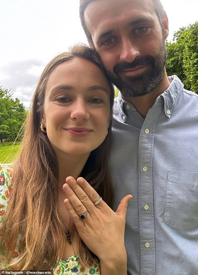 Congratulations are in order for Lady Marina Windsor who has announced via Instagram that she is now engaged to boyfriend Nico Macauley