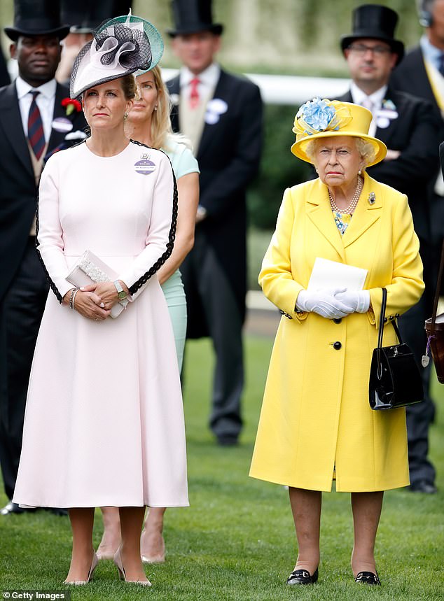 The Queen thought Sophie would be a good mentor to Meghan as she had already 'been through' a royal marriage, according to royal author Gyles Brandreth