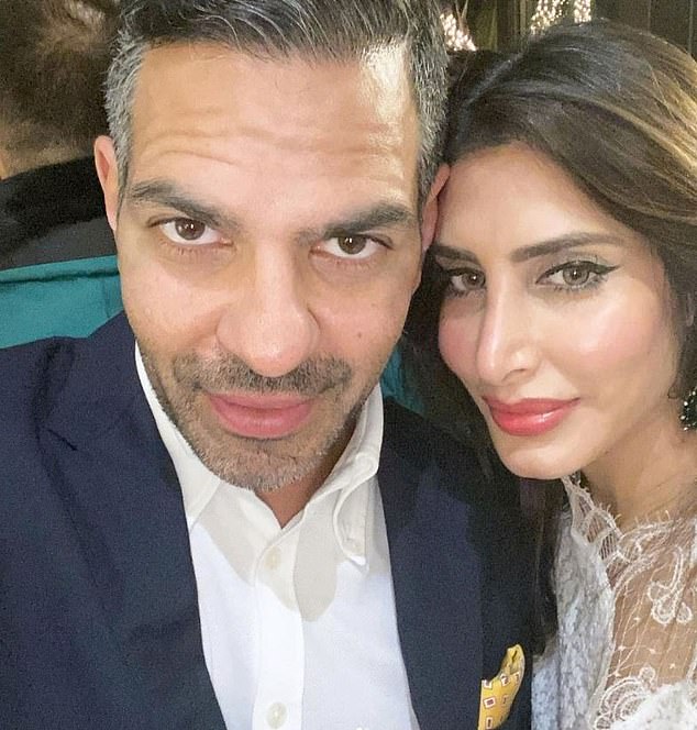 He was married to Priya Sachdev Kapur (pictured, left), his second wife