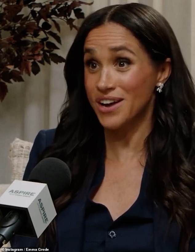 Markle made a recent podcast appearance and talked about how the public perceives her