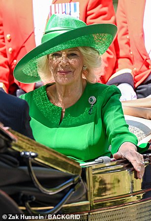 The royal women oozed elegance as they attended the prestigious occasion in Berkshire