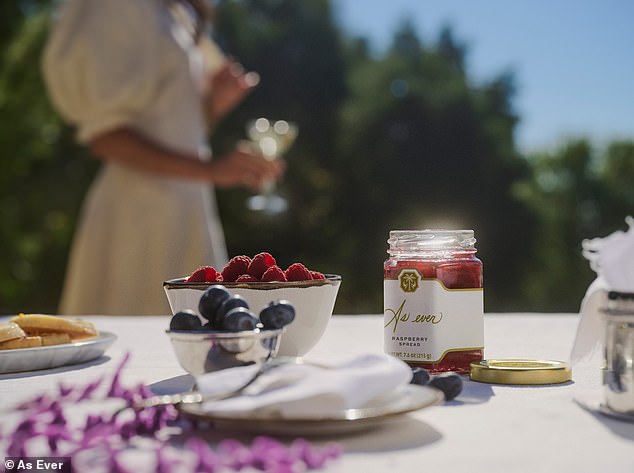 The berries for both her raspberry spread and newly-launched apricot spread are said to be Californian-grown and bottled