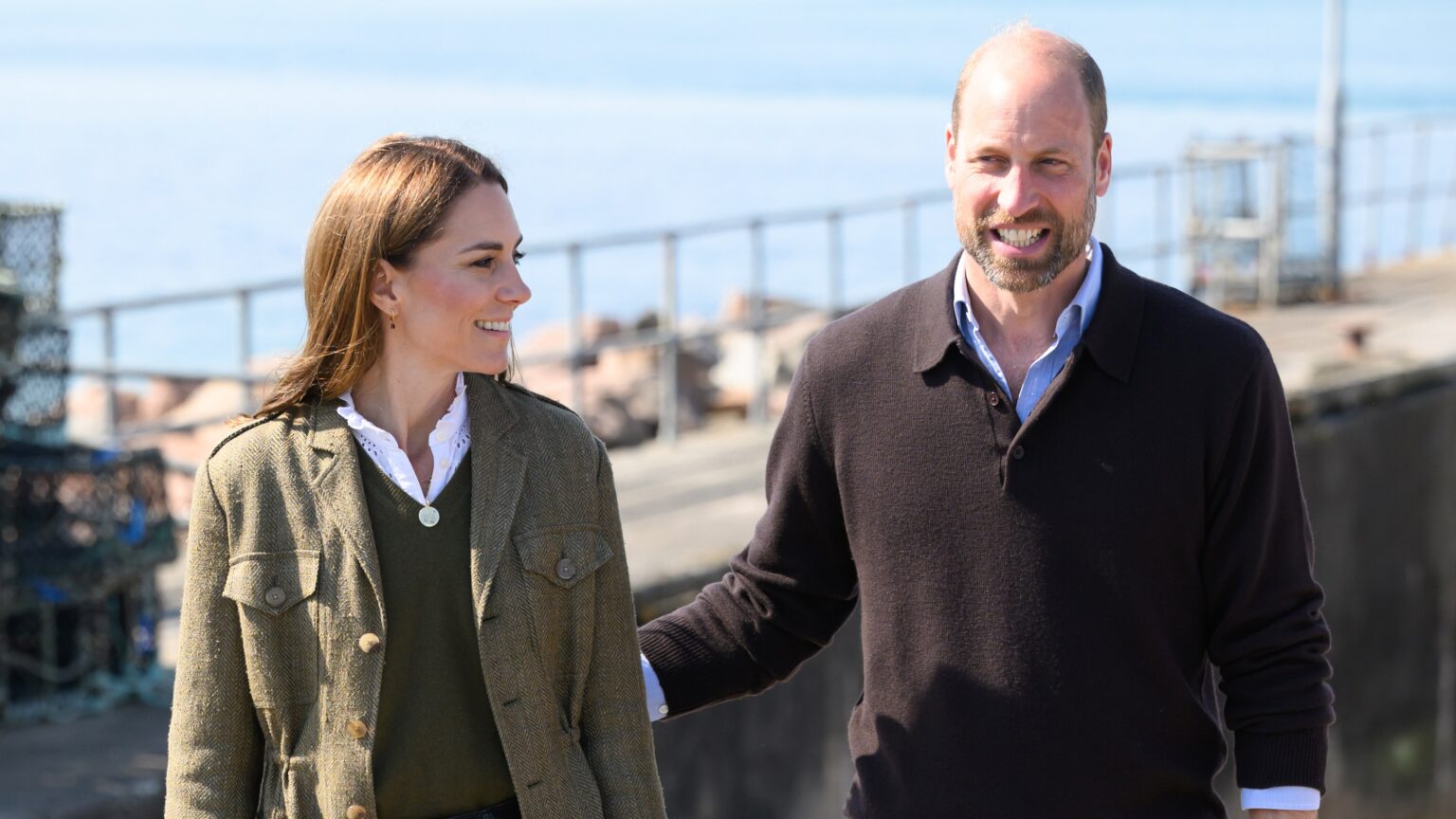 Prince William and Kate’s discreet visit with no security Prince William and Catherine, Princess of Wales, return from the island of Iona on a public ferry on April 30, 2025 in Fionnphort