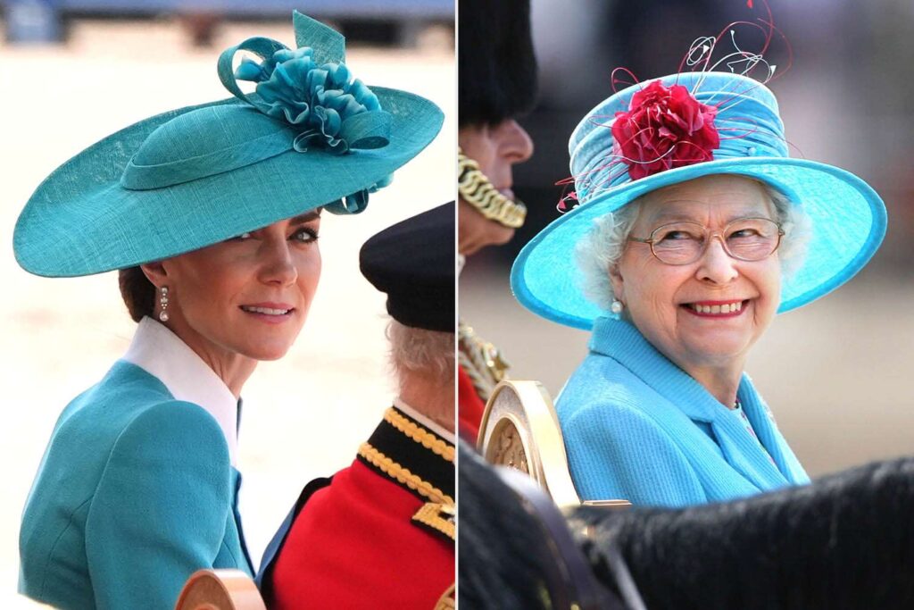 Kate Middleton Steals a Look at Prince William, Echoing Queen Elizabeth Kate Middleton Steals a Look at Prince William, Echoing Queen Elizabeth
