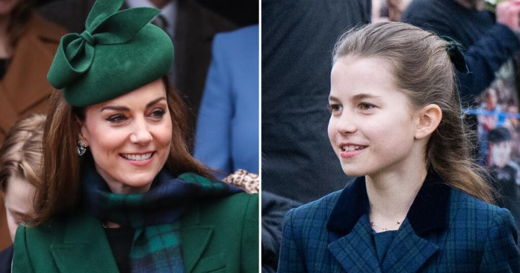 Did Princess Charlotte Accessorize Like Mom Kate Middleton?