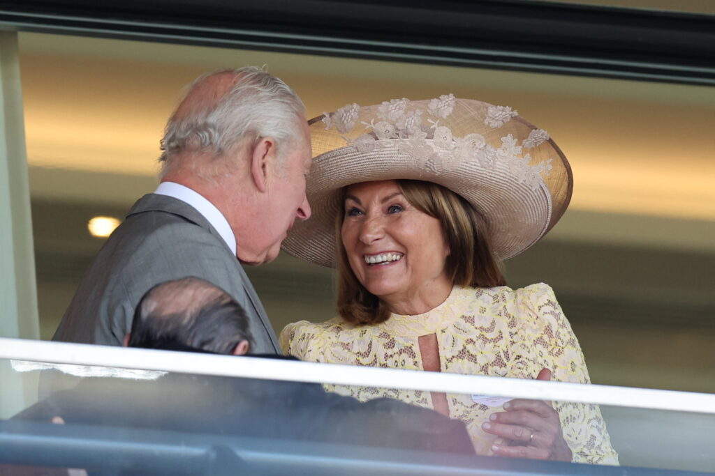 King Charles enjoys Royal Ascot with Carole Middleton King Charles enjoys Royal Ascot with Carole Middleton