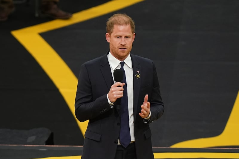 In his address, the Duke of Sussex urged those in attendance to use their platforms to serve the wider community