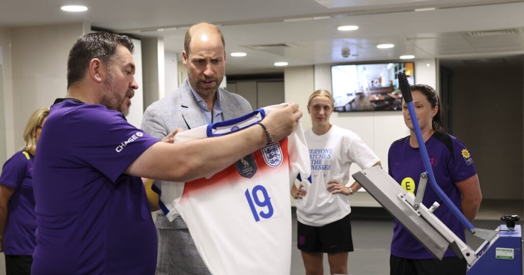 William issues personal good luck message to the Lionesses ahead of Euro 2025 – The Irish News William issues personal good luck message to the Lionesses ahead of Euro 2025 – The Irish News