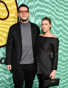Elliot Grainge and Sofia Richie Grainge at the Warner Music Group Pre-Grammy Party 2024 held at Citizen News on February 1, 2024 in Los Angeles, California.