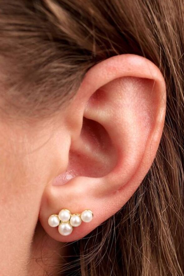 Pearl Cluster Earrings Pearl Cluster Earrings