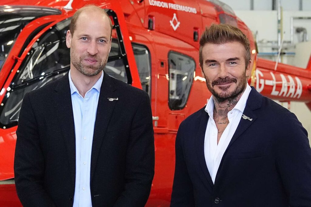 David Beckham Honors Prince William on His 43rd Birthday David Beckham Honors Prince William on His 43rd Birthday