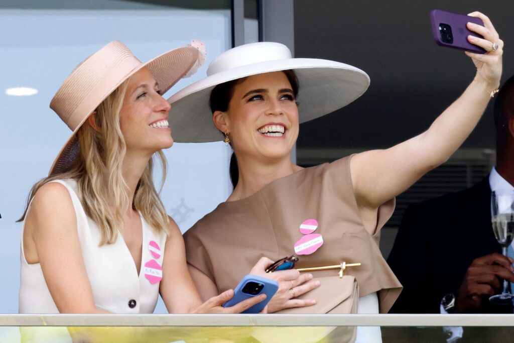Princess Eugenie Snaps Selfie with Meghan Markle’s Friend at Royal Ascot Princess Eugenie Snaps Selfie with Meghan Markle's Friend at Royal Ascot