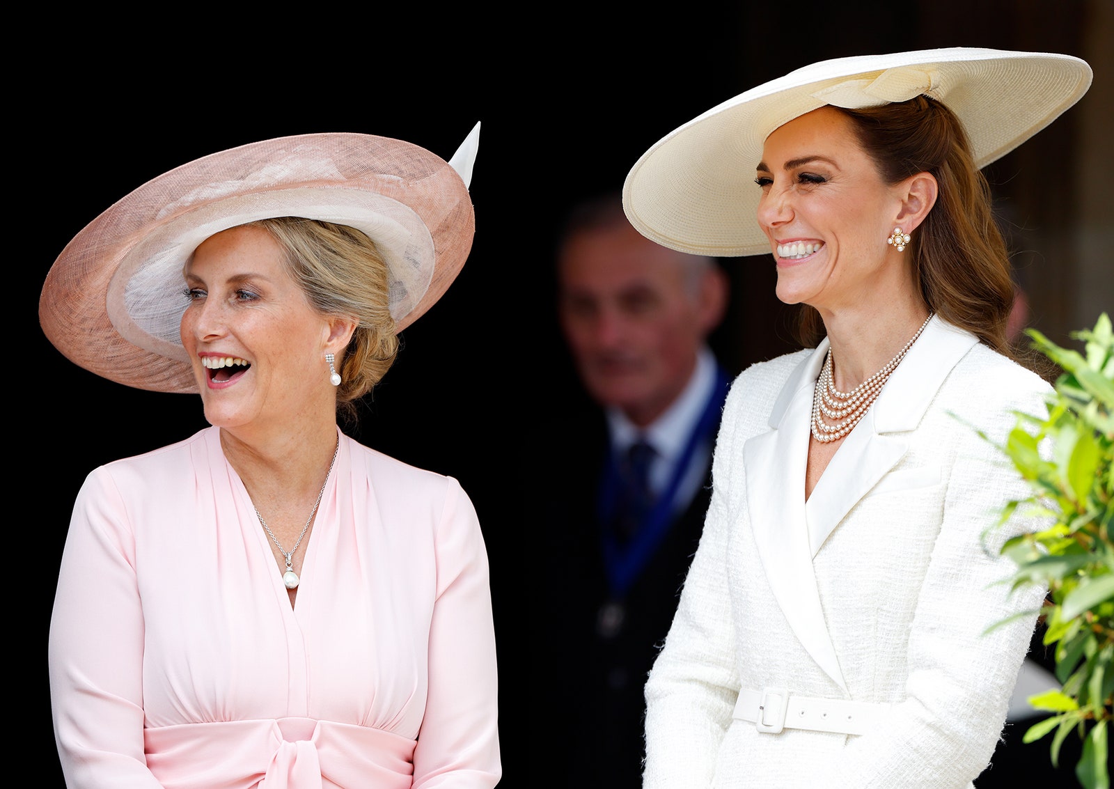 Image may contain Sophie Countess of Wessex Giuseppe Papadopulo Person Clothing Hat Adult Wedding and Accessories