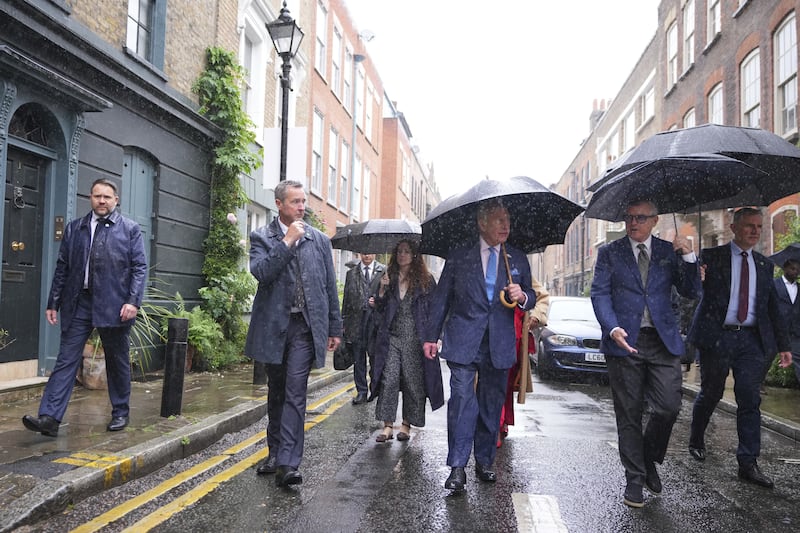 Charles during a tour of the South by SouthWest London festival