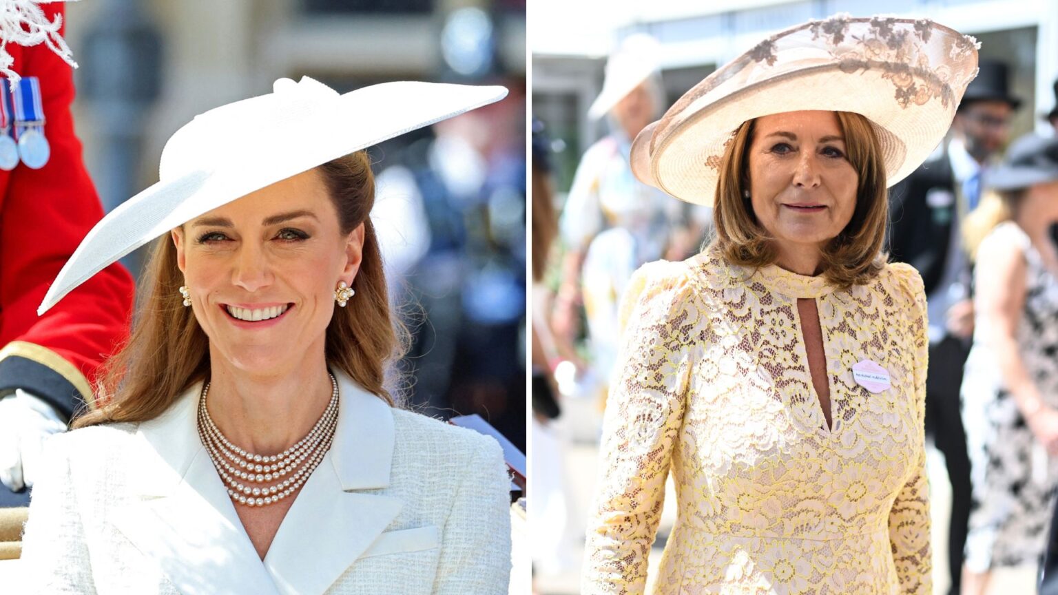 Carole and Kate Middleton both keep this room as the ‘heart’ of their homes L-Kate Middleton, R-Carole Middleton