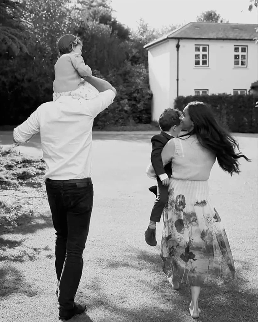 Prince Harry, Meghan Markle and their kids. Netflix