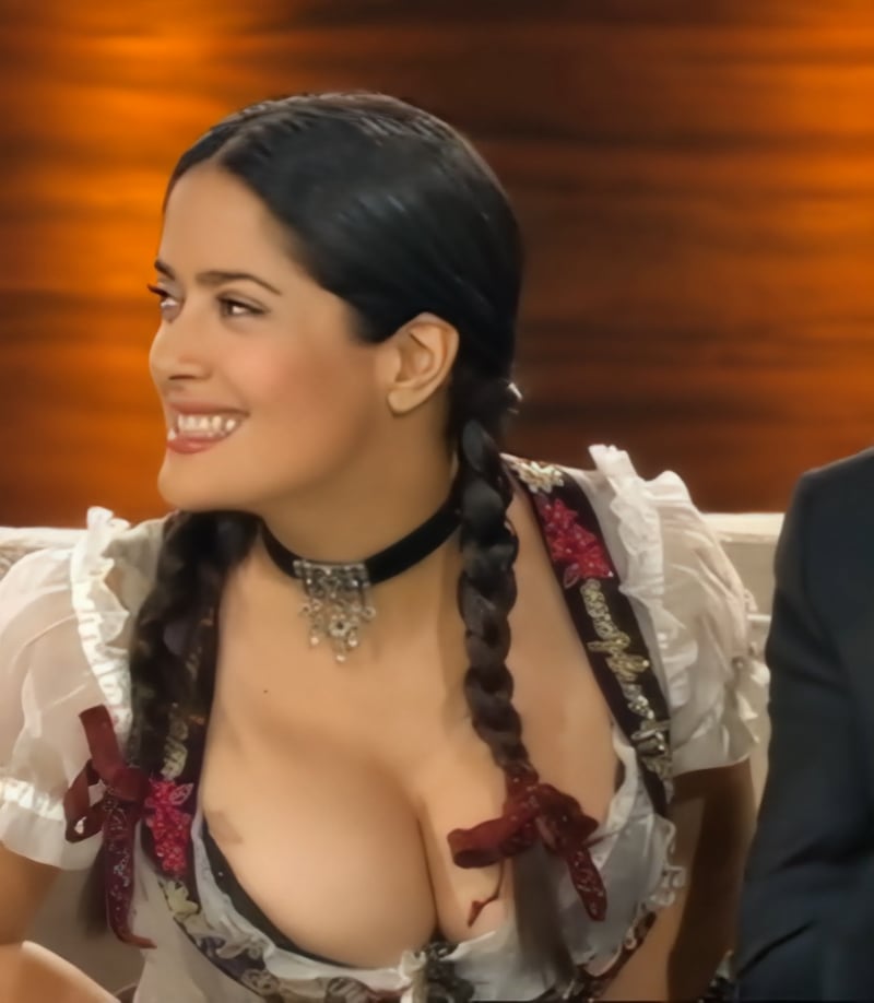Salma Hayek | German Talk Show "Wetten, dass..?" | October 2008