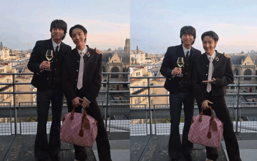 BTS's J-Hope shares heartwarming moment with Gong Yoo in Paris