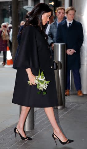 Getty Meghan Markle at New Zealand House in London on March 19, 2018