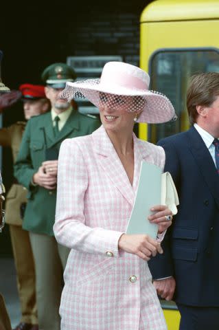 Getty Princess Diana on August 2, 1990