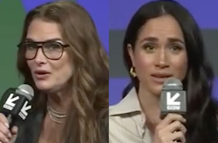 Brooke Shields and Meghan Markle