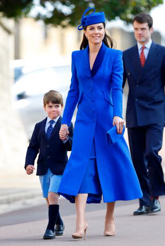 Getty Kate Middleton in Catherine Walker on April 9, 2023