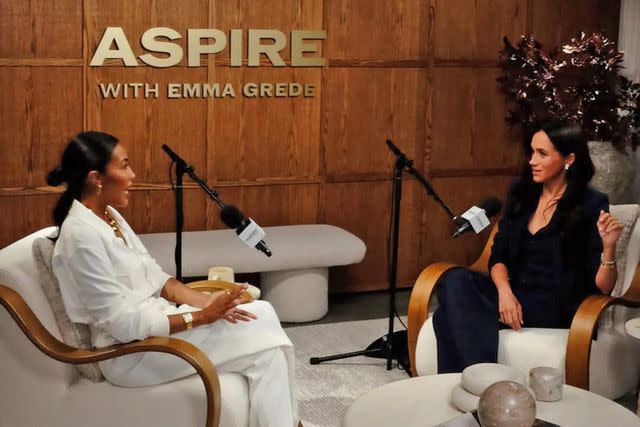 Aspire with Emma Grede Emma Grede and Meghan Markle on