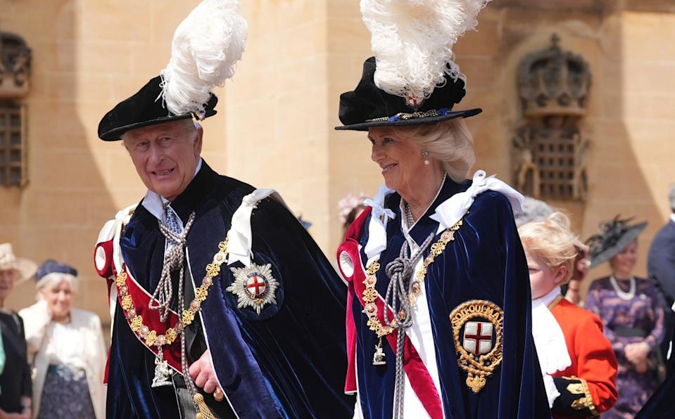 King Charless III and Queen Camilla