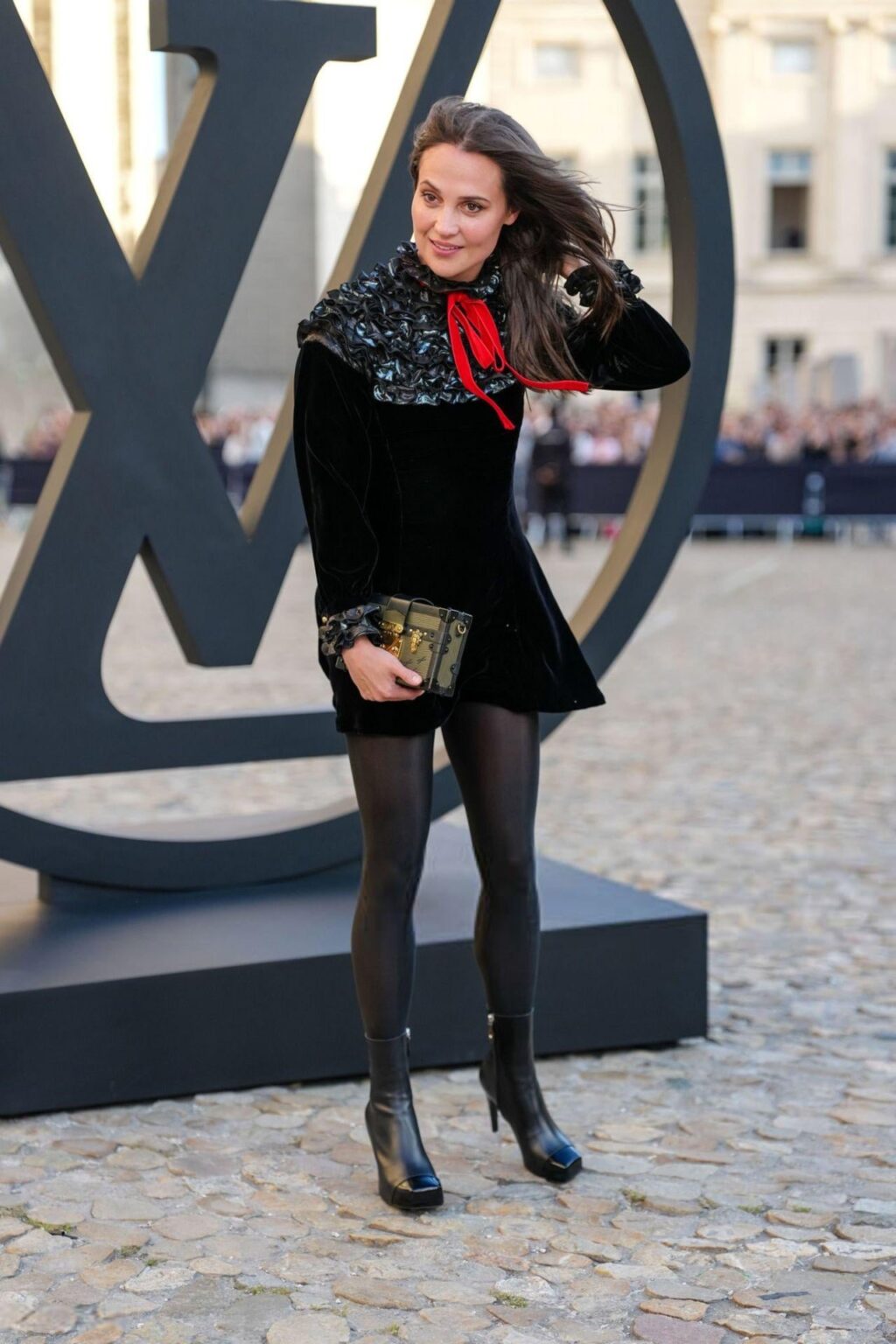 Alicia Vikander, Louis Vuitton's Cruise 2026 show, May 2025