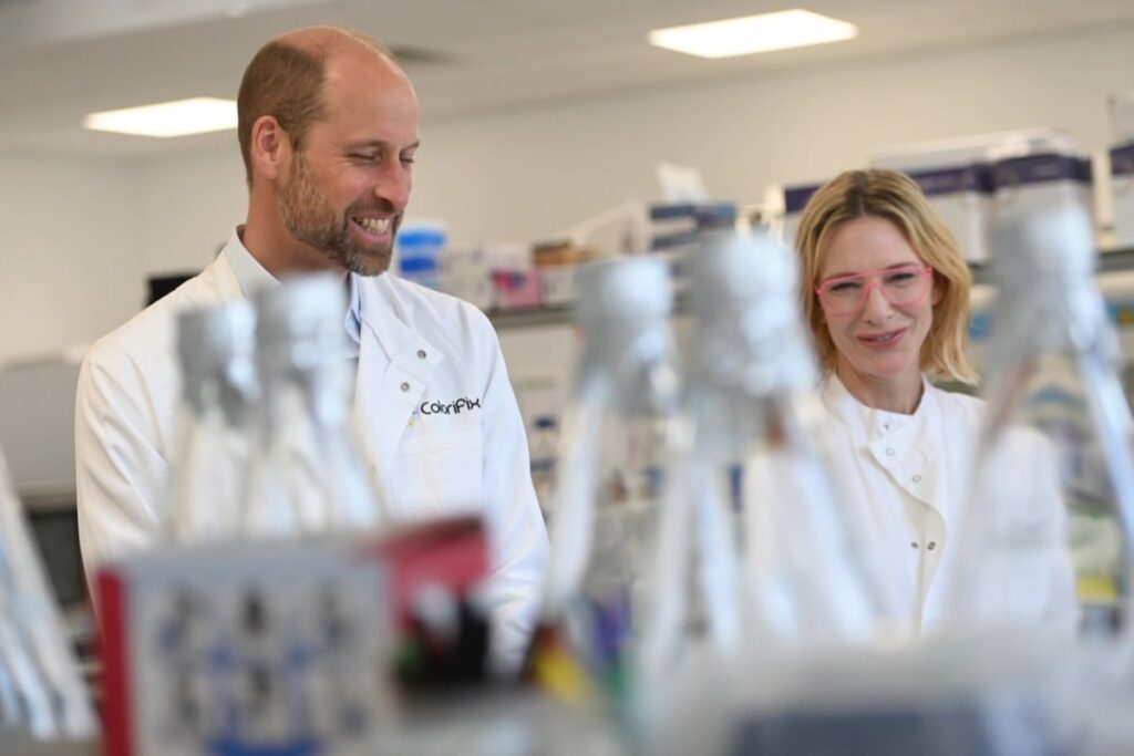 Prince William Visits Colorifix