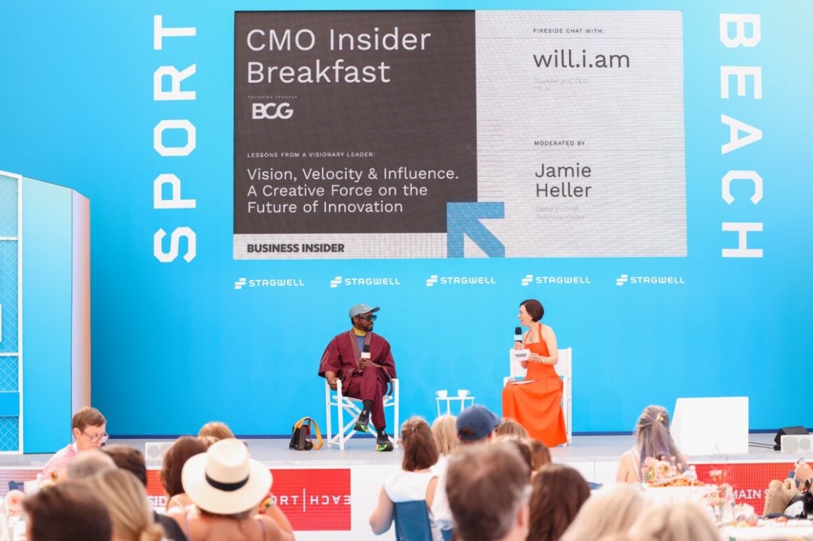 A bold conversation on the future with will.i.am, Founder & CEO of FYI.AI and Business Insider Editor in Chief Jamie Heller