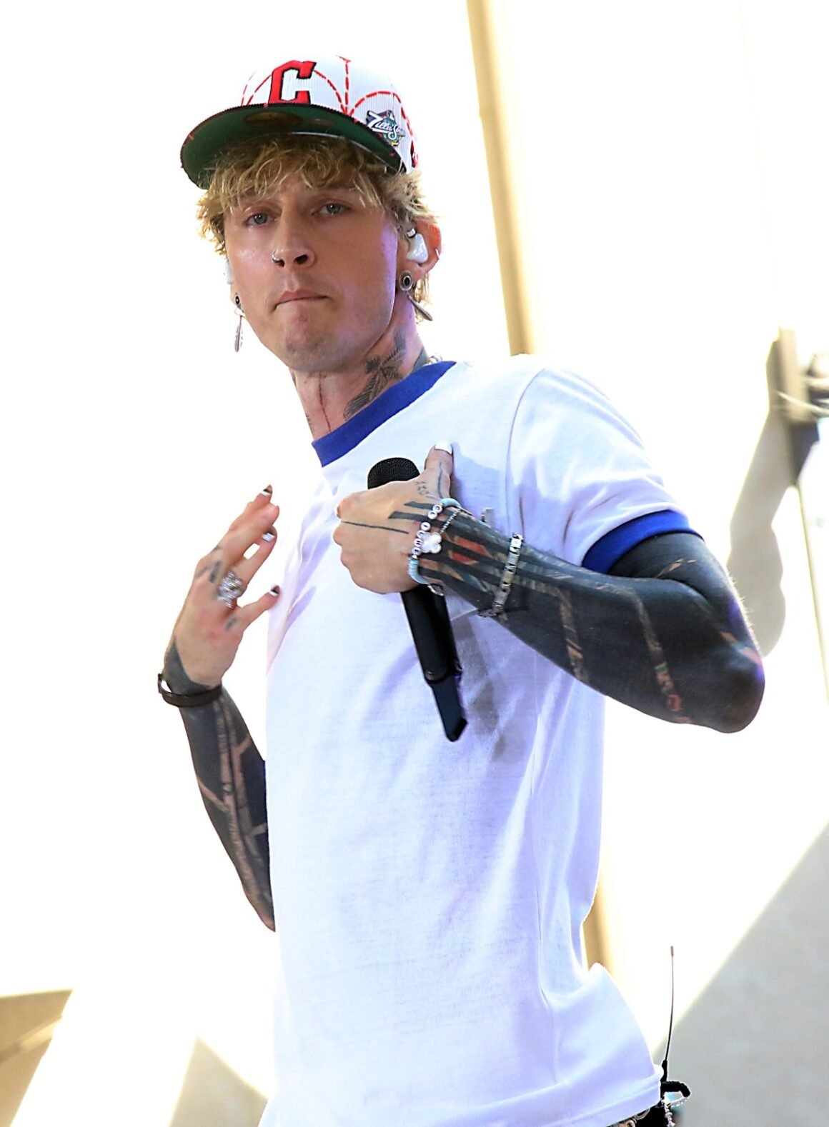 Machine Gun Kelly Performs During The Citi Concert Series
