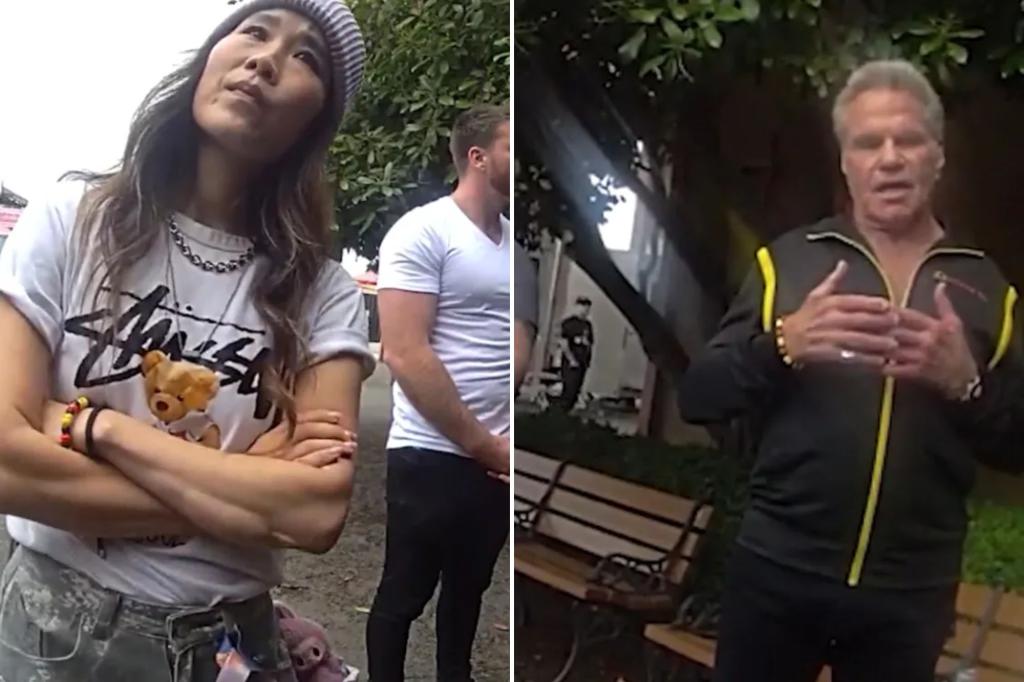 'Cobra Kai' actor Alicia Hannah-Kim rips co-star Martin Kove in bodycam video after what he called 'playful' biting incident: 'That is assault!'