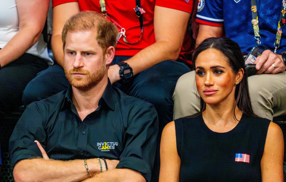 Prince Harry and Meghan Markle at the Invictus Games.