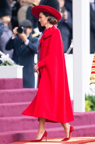 Getty Kate Middleton in Catherine Walker on November 21, 2023