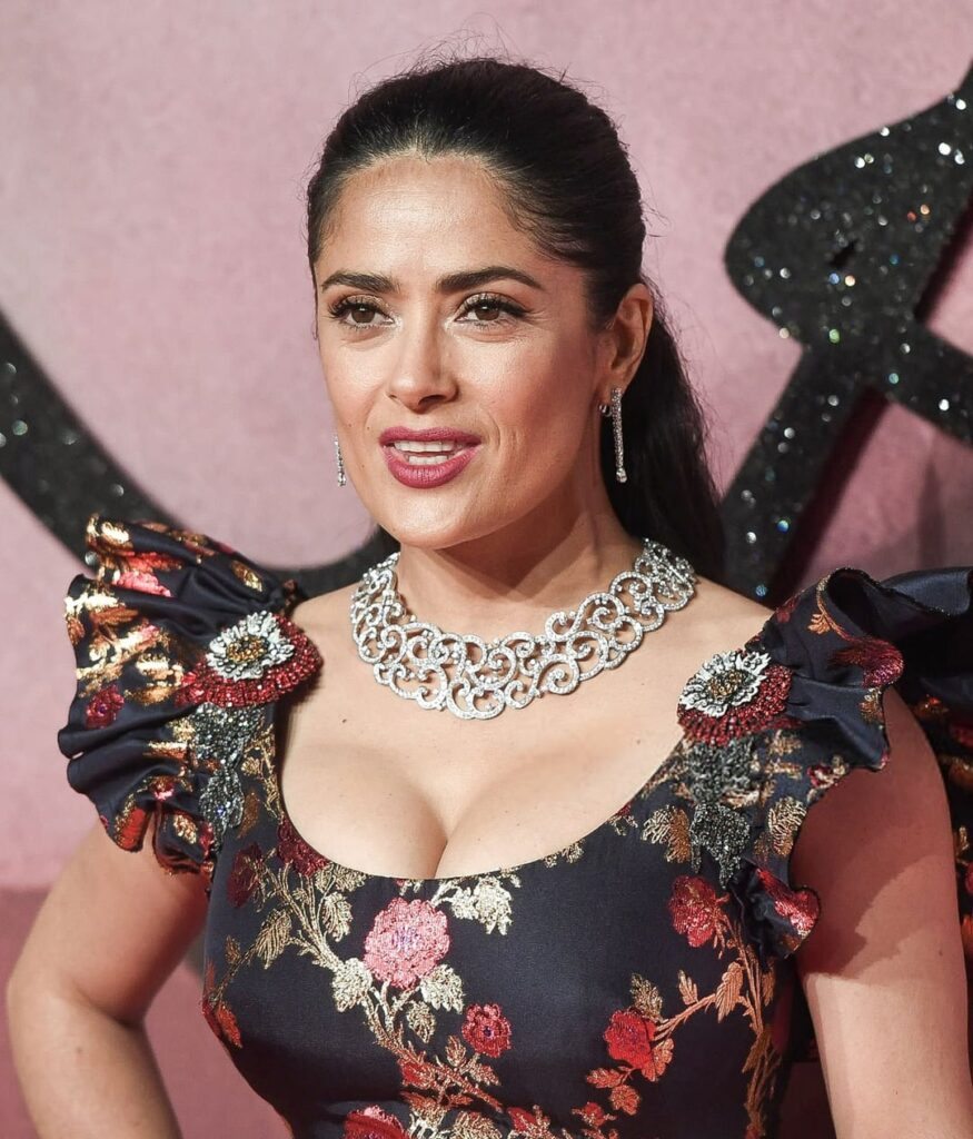 Salma Hayek attends The Fashion Awards 2016 on December 5, 2016