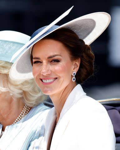 Getty Kate Middleton at Trooping the Colour on June 2, 2022