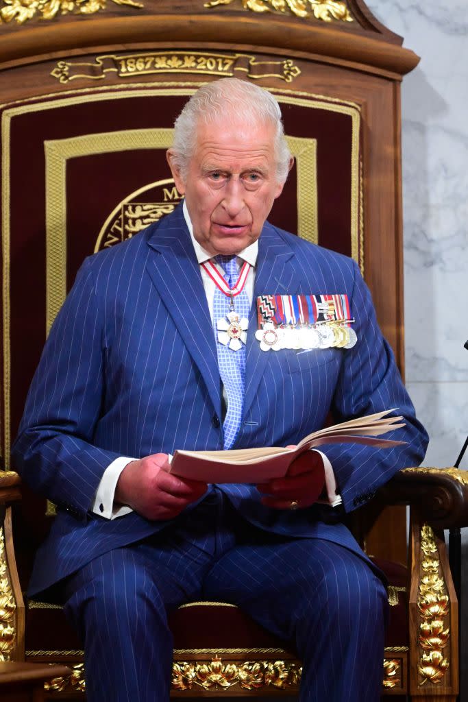 King Charles in Canada on May 27. Getty Images