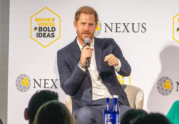 Prince Harry attended the 2025 NEXUS Global Summit on Friday. Reza Golestani for NEXUS/Archewell