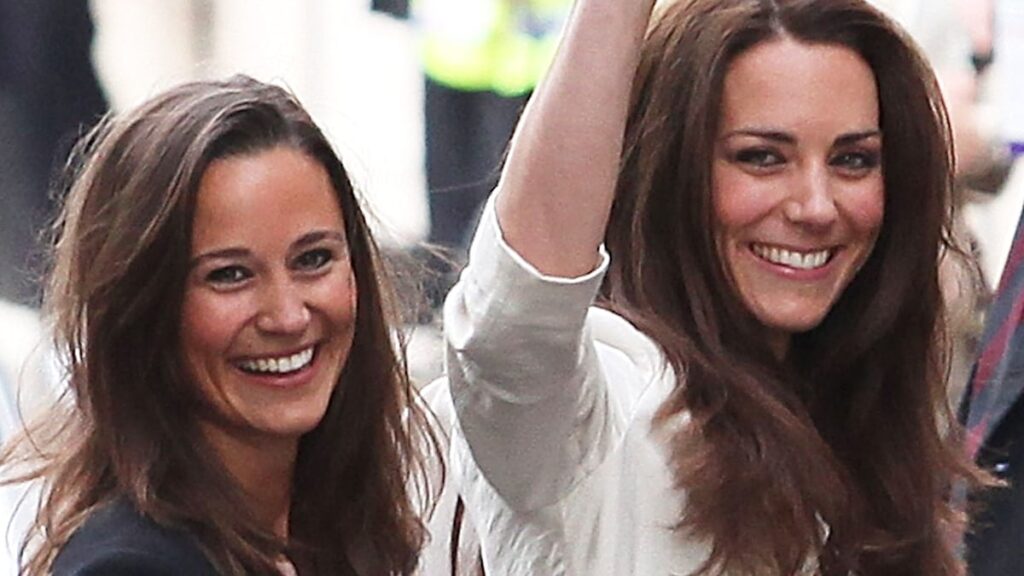 Pippa Middleton's little white dress is a LOT shorter than sister Kate's