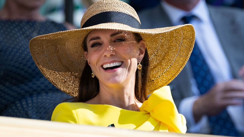 Princess Kate’s heatwave-ready Wimbledon floppy straw hat is back in stock Princess Kate's heatwave-ready Wimbledon floppy straw hat is back in stock