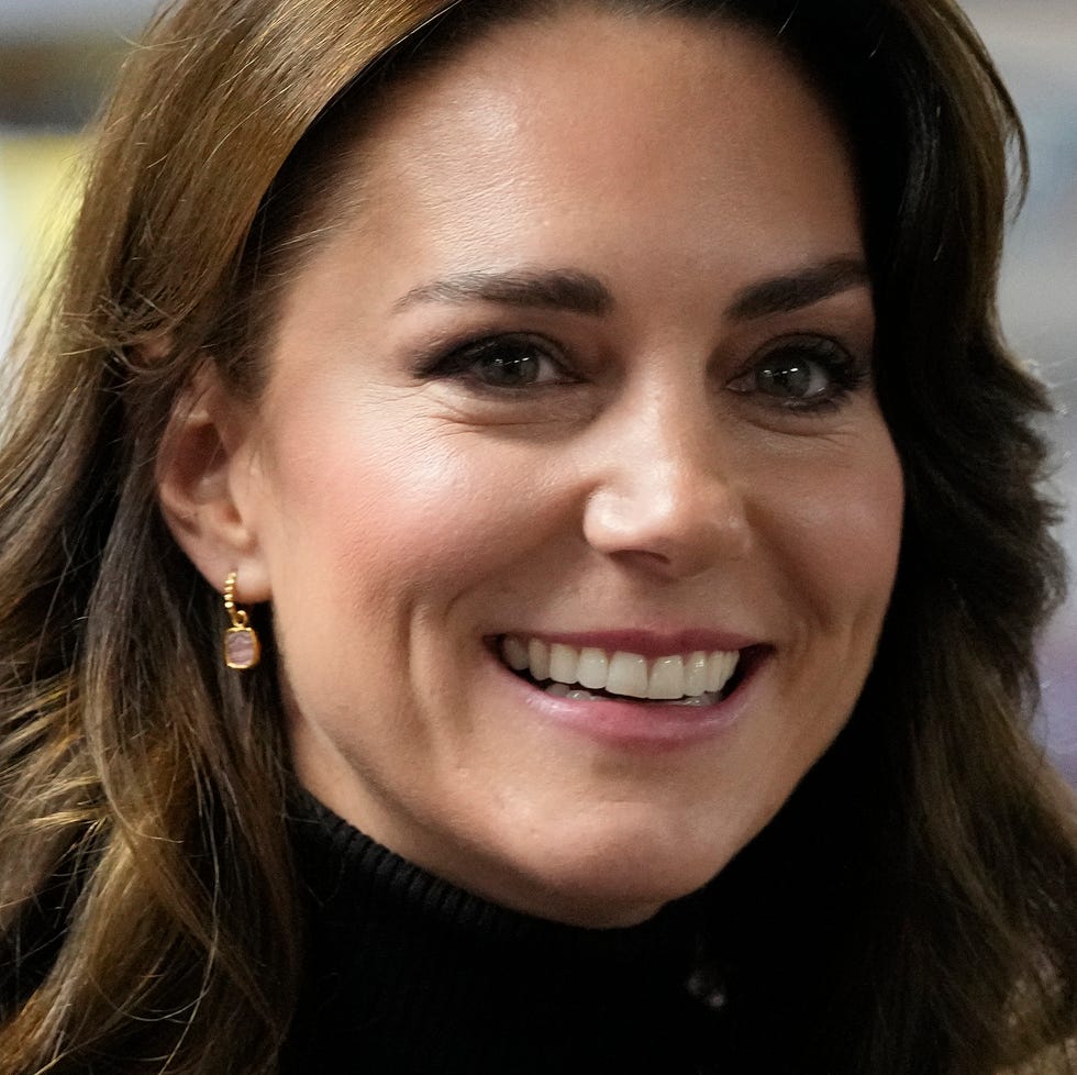 The Princess Of Wales Visits Sebby's Corner In Barnet barnet, england november 24: catherine, princess of wales smiles during her visit to sebbys corner on november 24, 2023 in barnet, england. the royal foundation centre for early childhood are to provide support to families with young children in the run up to christmas. sebbys corner was formed in january 2021 and provides items to families in need across barnet, hertfordshire and london. (photo by frank augstein wpa pool/getty images)