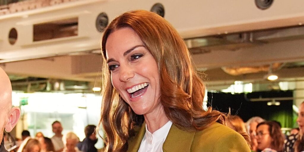 Catherine, The Princess Of Wales Steps Out In Victoria Beckham's Perfect Summer Suit