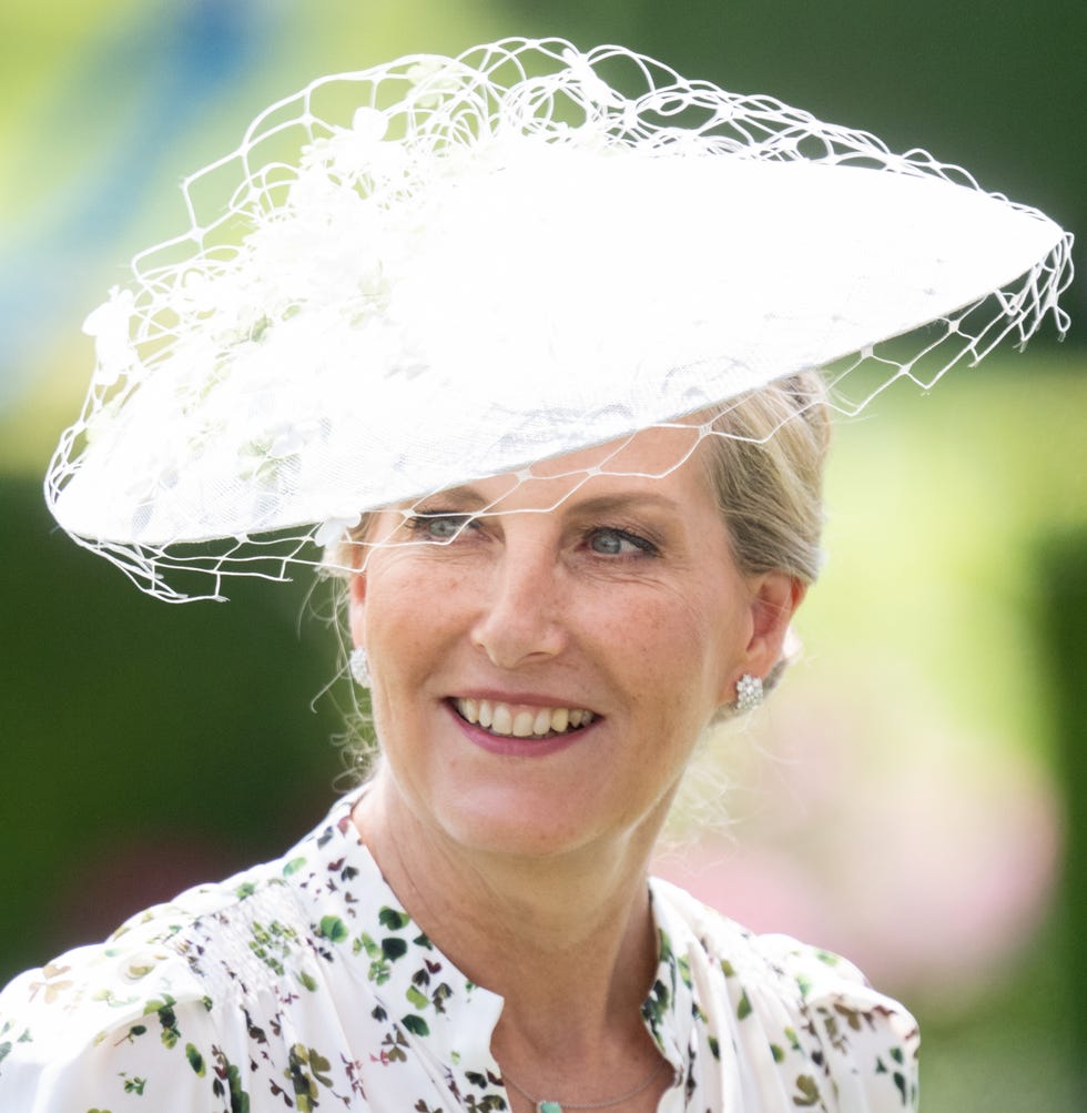 Members Of The Royal Family Attend Royal Ascot 2025 - Day Three ascot, england june 19: sophie, duchess of edinburgh attends on day three of royal ascot at ascot racecourse on june 19, 2025 in ascot, england. (photo by samir hussein/wireimage)