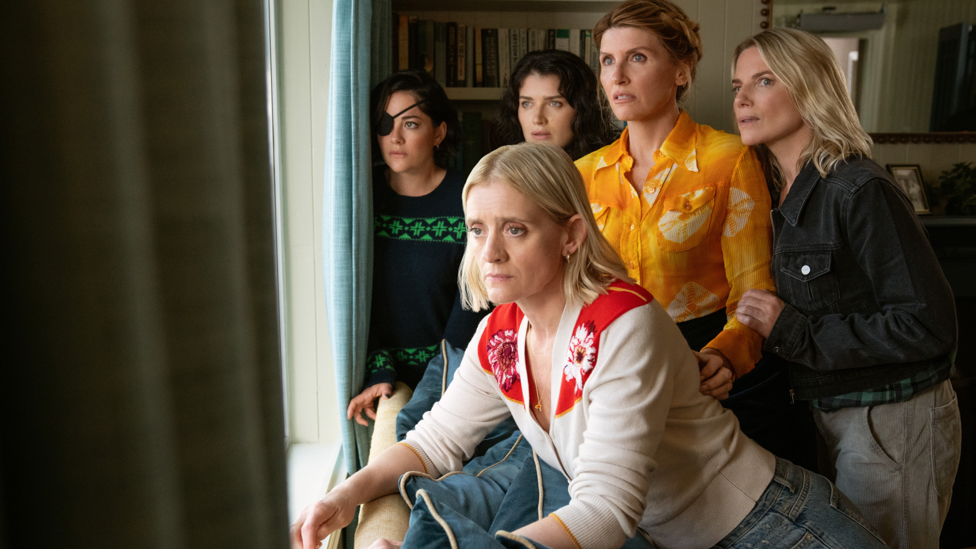 Anne-Marie Duff, Sarah Greene, Eve Hewson, Sharon Horgan and Eva Birthistle in 