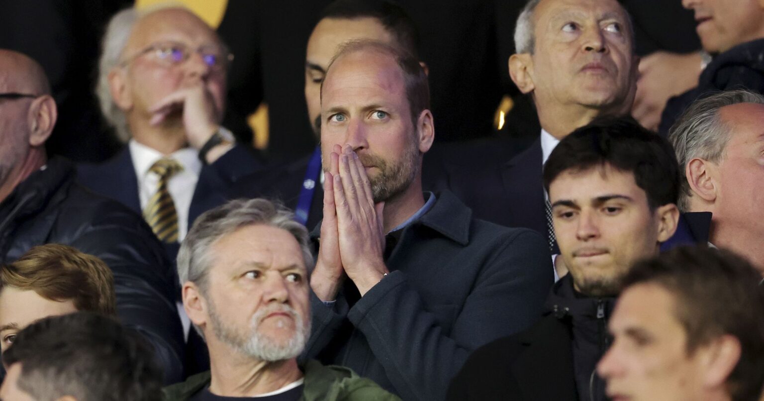 HRH Prince William joins TNT Sports pundits in Paris to run the rule over Aston Villa v PSG in UEFA Champions League HRH Prince William joins TNT Sports pundits in Paris to run the rule over Aston Villa v PSG in UEFA Champions League