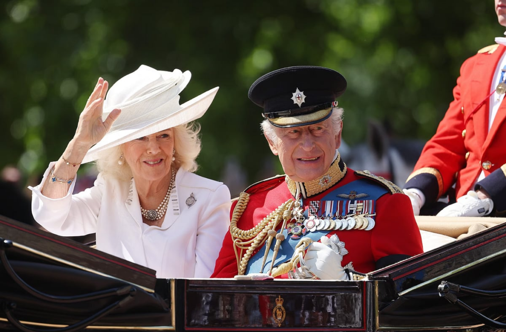 Lipreader claims King Charles and Camilla were discussing Prince Harry during Trooping the Colour