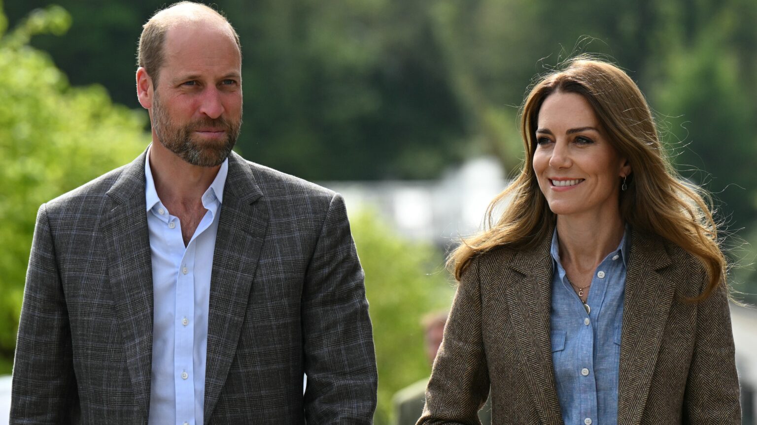 Kate Middleton’s adorable prediction about Prince William Prince William and Catherine, Princess of Wales arrive to visit Aros Hall, a local community hub on April 29, 2025