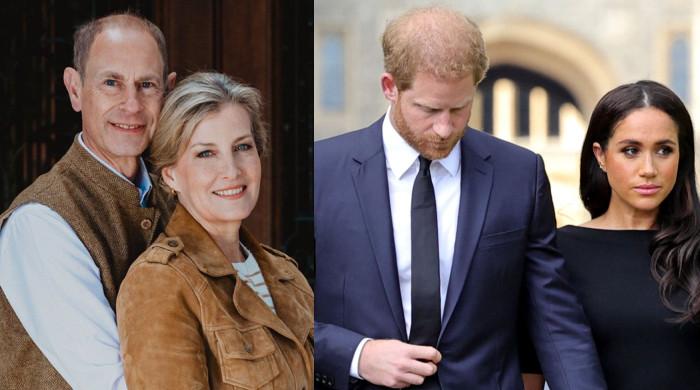 Duchess Sophie, Prince Edward crash Harry, Meghan last hope of royal return Duchess Sophie, Prince Edward crash Harry, Meghan last hope of royal return